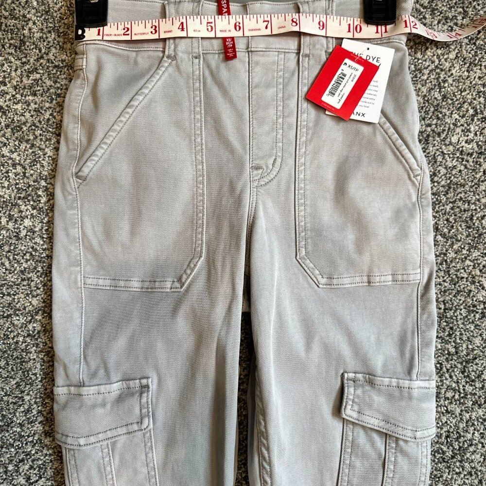 SPANX Pants Women's XS Gray - 20311R Stretch Twill Ankle Cargo NWT